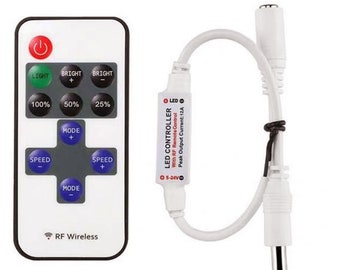 Controlador remoto Controlador atenuador RF Mini inalámbrico