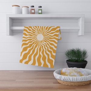 Kitchen Towel - Boho Gold Sunny