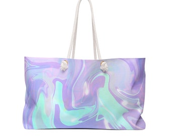 Weekender/Beach Bag - Iridescent Dream