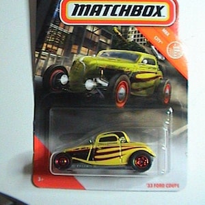 Matchbox 1933 Ford &quot;Fenderless&quot; Coupe- NEW 1:64