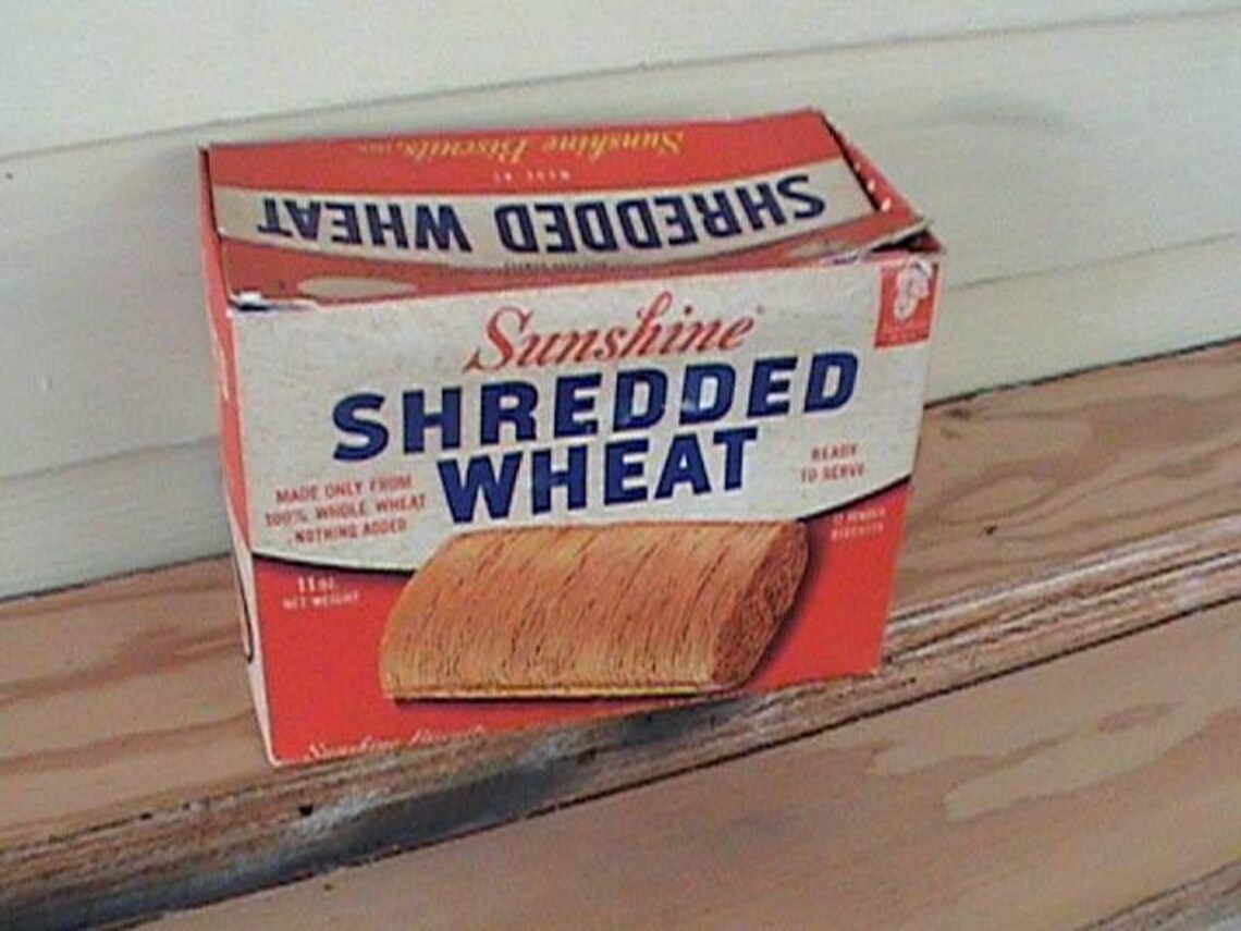 Vintage Sunshine Shredded Wheat Box Etsy