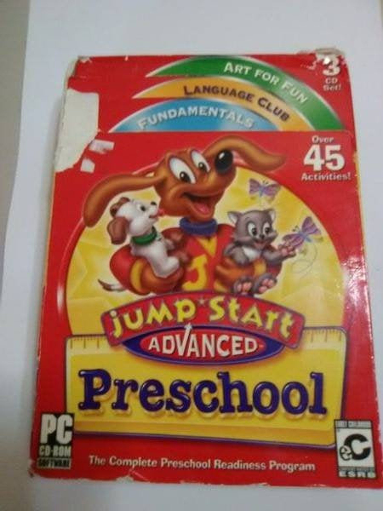 Jumpstart Advanced Preschool Education Video Games PC 3 CD Etsy