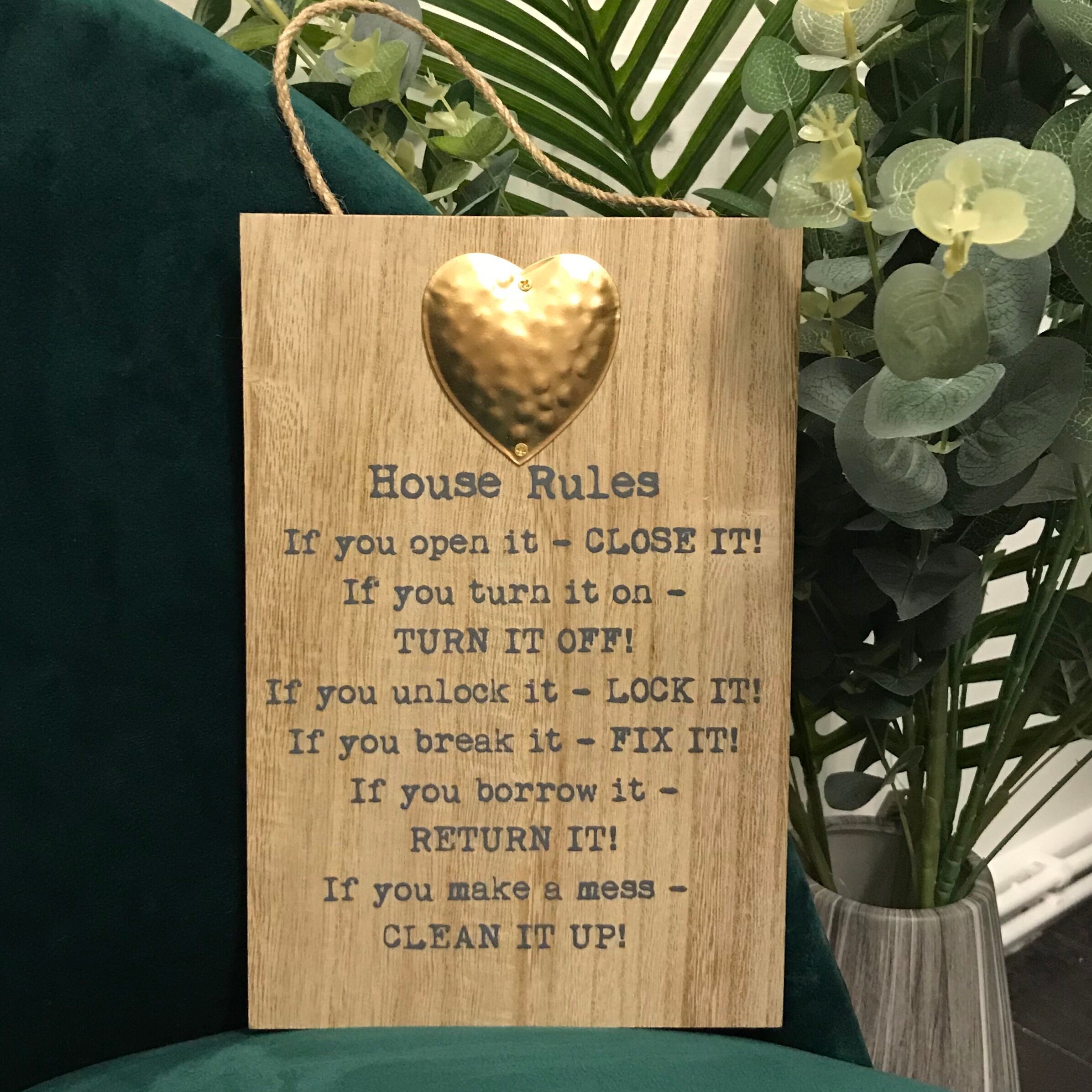 Hanging Wooden Wall Plaque Kitchen Wall Art Family Wall Etsy