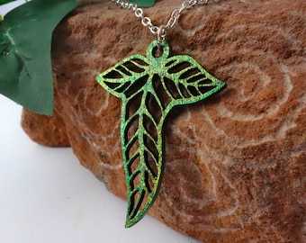 Elven Leaf Pendant