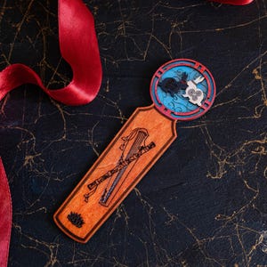 Wooden WangXian Inspired Bunny Bookmark The Untamed