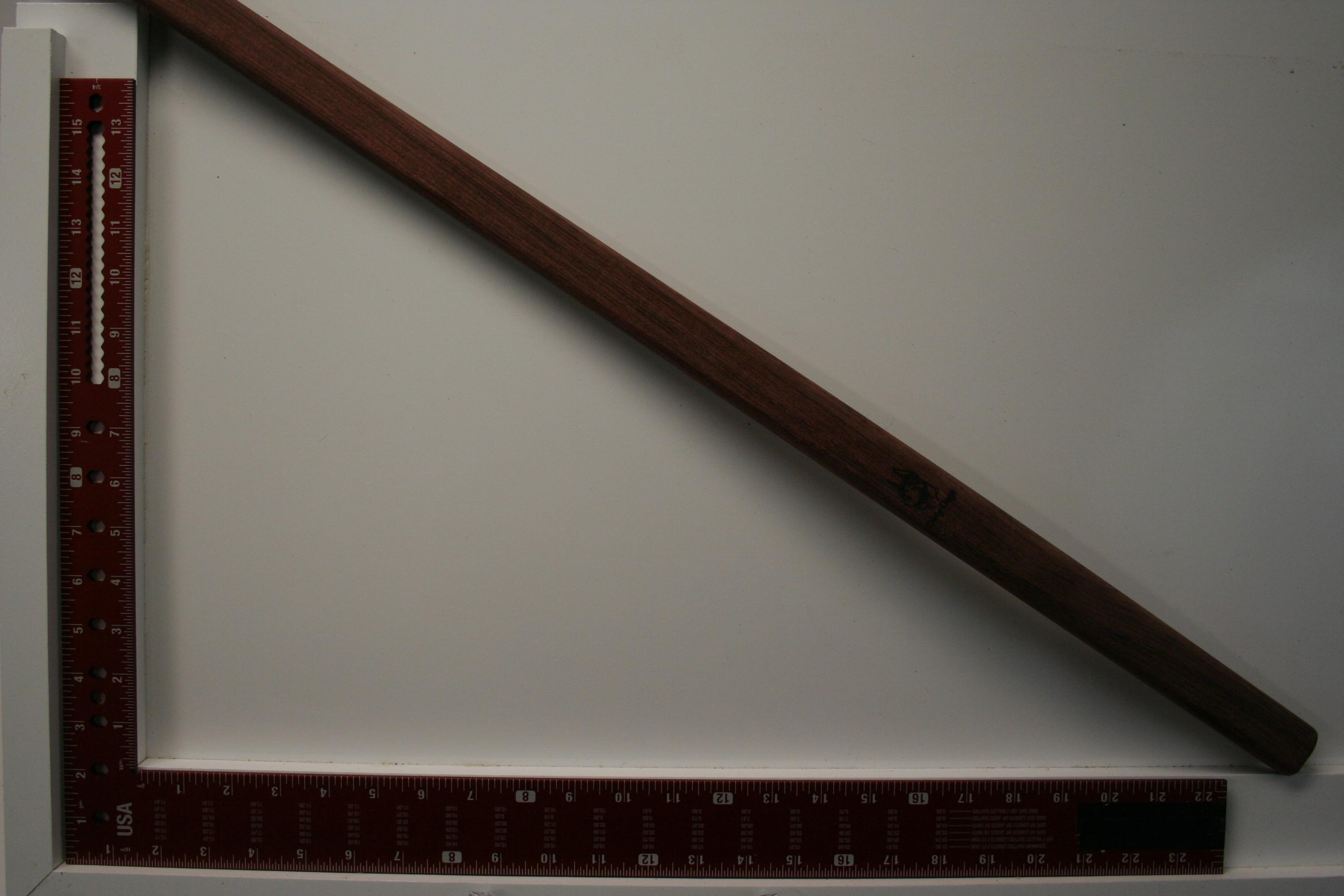 Curved Laminated Paddock Cane Curved and Twisted Laser Engraved With ...