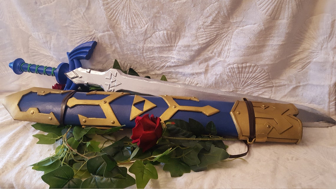 Legende of Zelda Master Sword Scabbard / Sword of Legend Etsy
