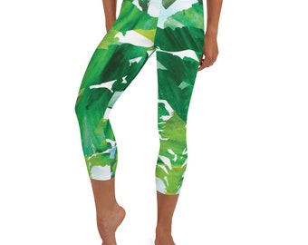 AWAWE Tropical Toucan Jungle Birds Leaves Yoga Trousers Workout Outfits Women AWAWE Tropical Toucan Jungle Birds Leaves Yoga Trousers Workout Outfits Women