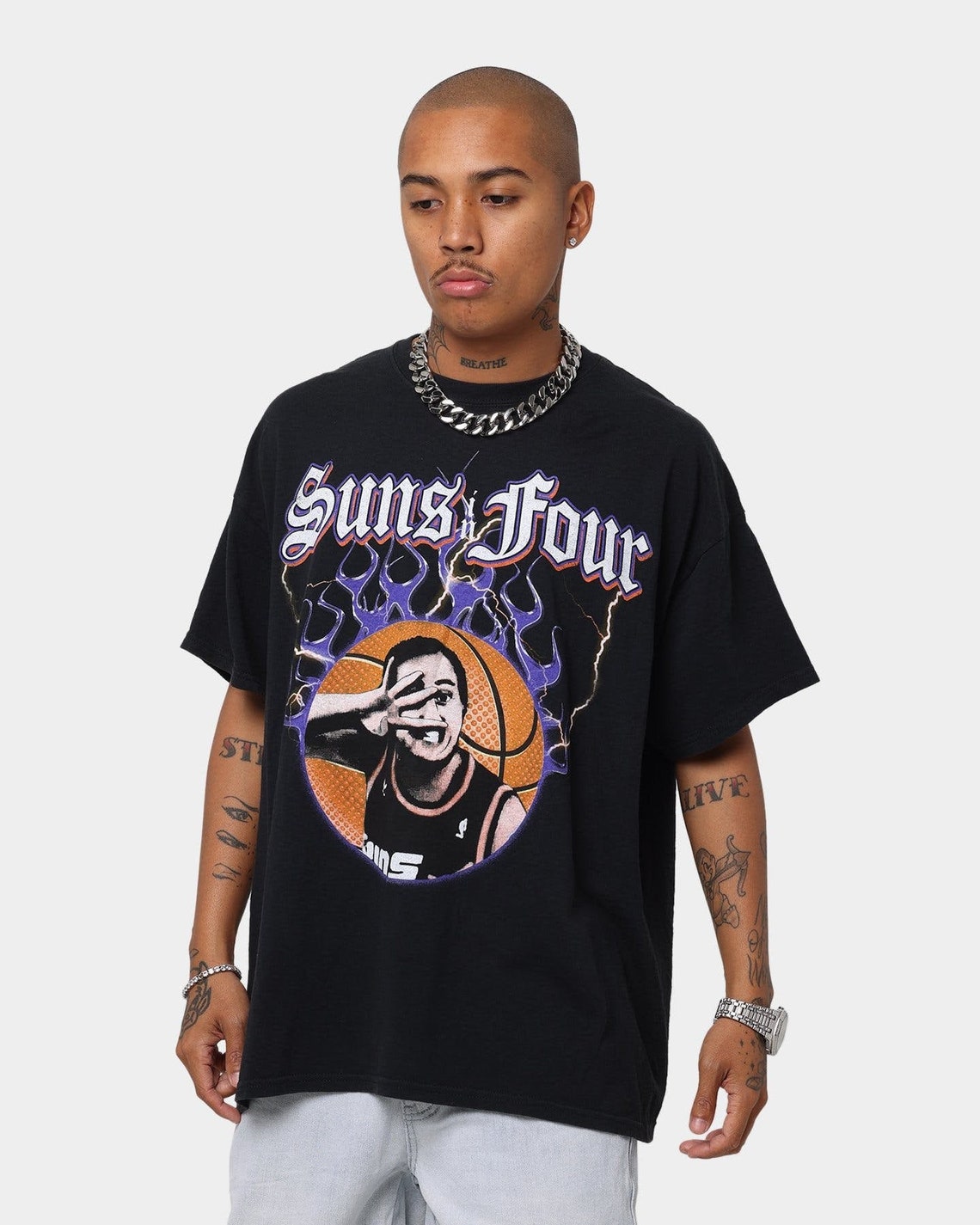 Vintage Suns In Four Shirt Phoenix Suns Logo Graphic Tee NBA | Etsy