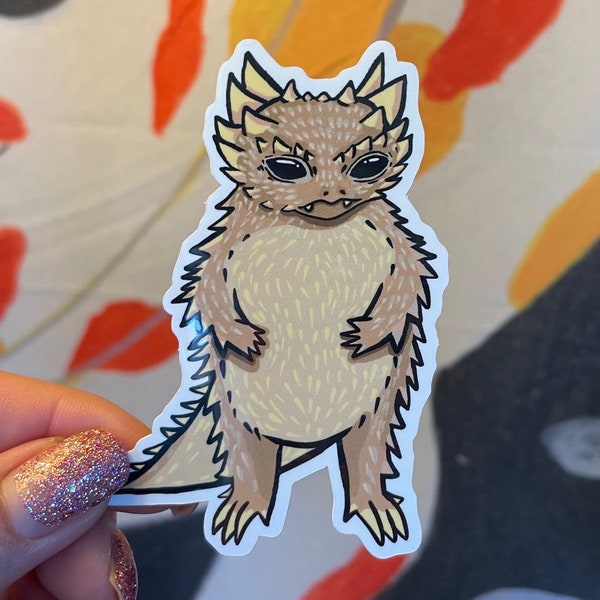 Baby Cheii Glossy Sticker | Horned Toad | 2.2” x 3”