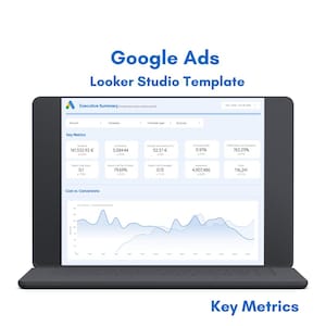 Google Ads Reporting Dashboard – B2B Looker Studio Template | Agency-Grade Performance & Growth Analysis | Lead Gen KPI Dashboard