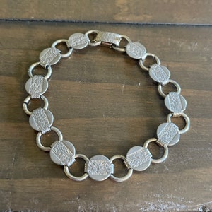 Vintage Sarah Coventry Silver Tone Link Bracelet