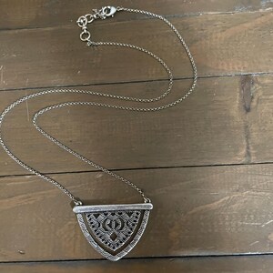 Lucky Brand Silver 28&quot; Adjustable Necklace