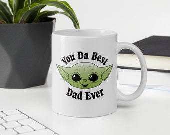 Caneca de café engraçada, seu melhor pai