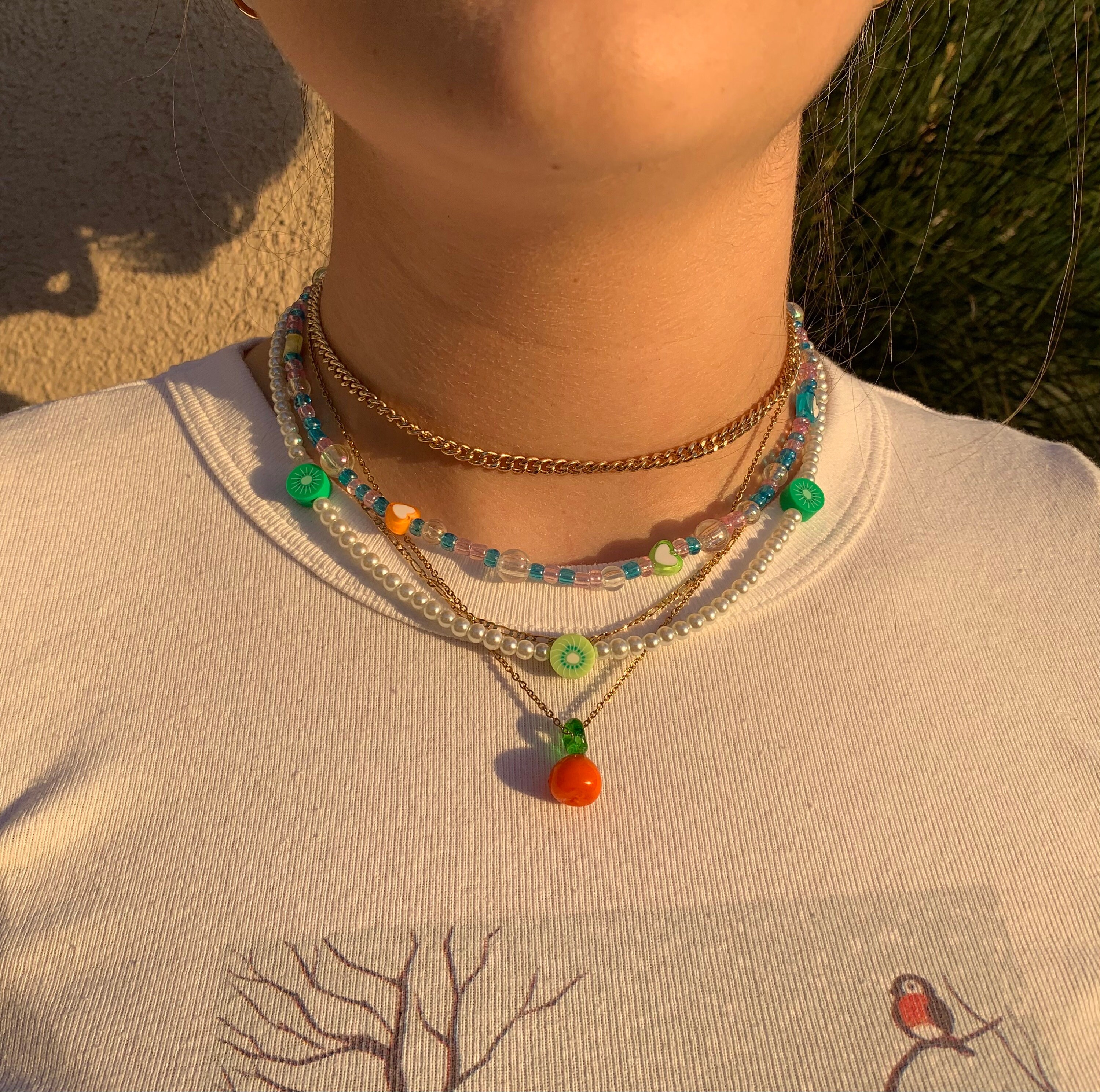 TPWK Beaded Necklace Harry Styles inspired Etsy