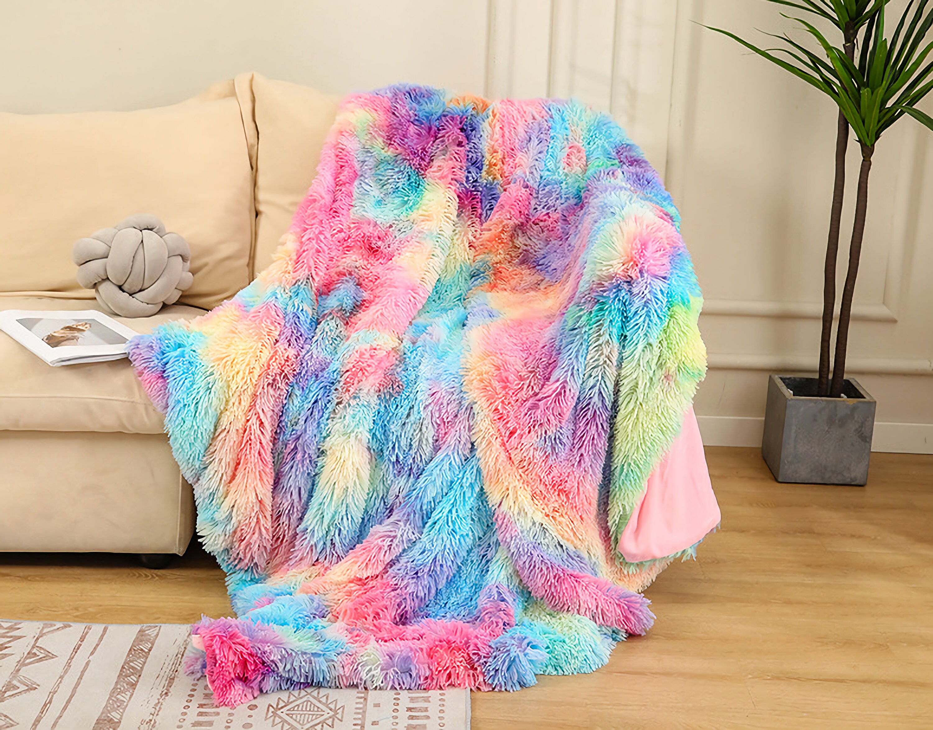 Plush blankets highquality plush blankets Bohemian Etsy
