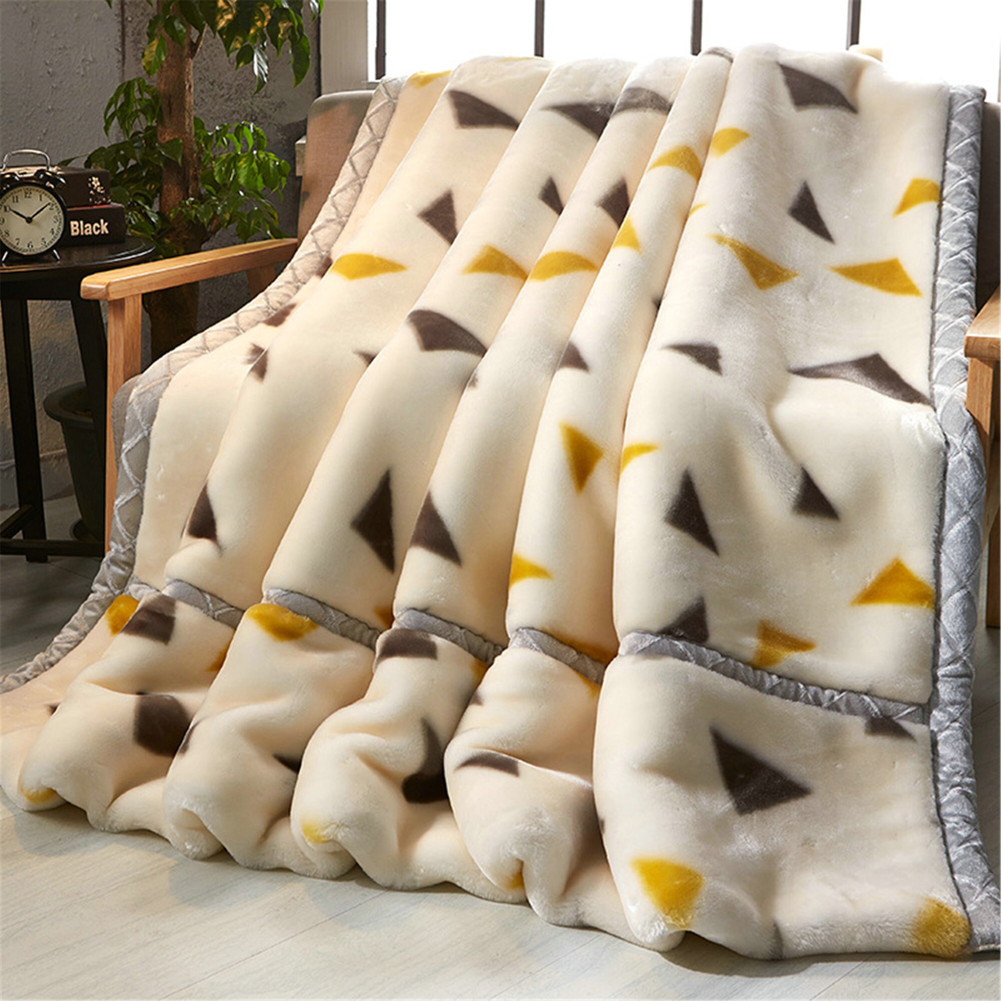 Raschel blanket59x78 in doublelayer thick warm blanket Etsy