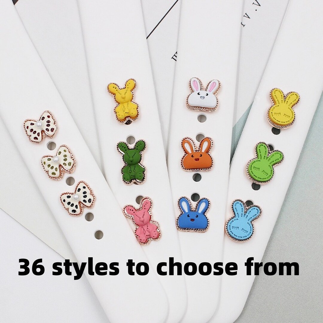 Cartoon Apple Watch Charms Cute Watch Charms Watch Band Etsy
