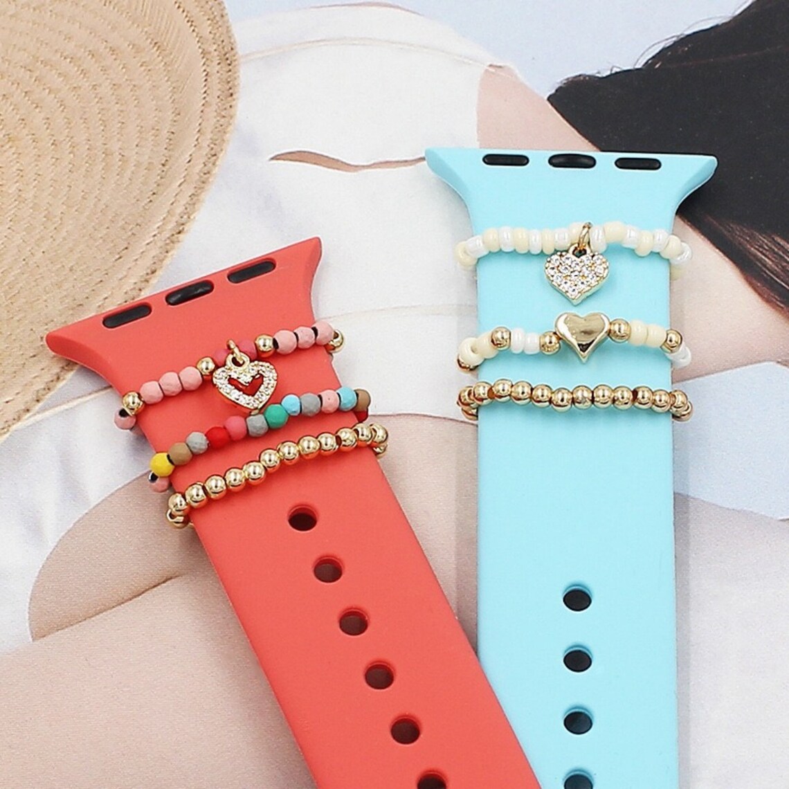 Apple Watch Charms Stackable Watch Ornaments Watch Band Etsy