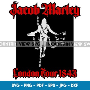 Jacob Marley London Tour 1843 svg file