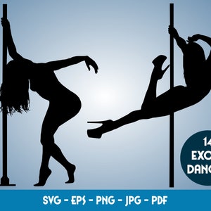 Exotic Dancers Bundle SVG For Vinyl Cutting