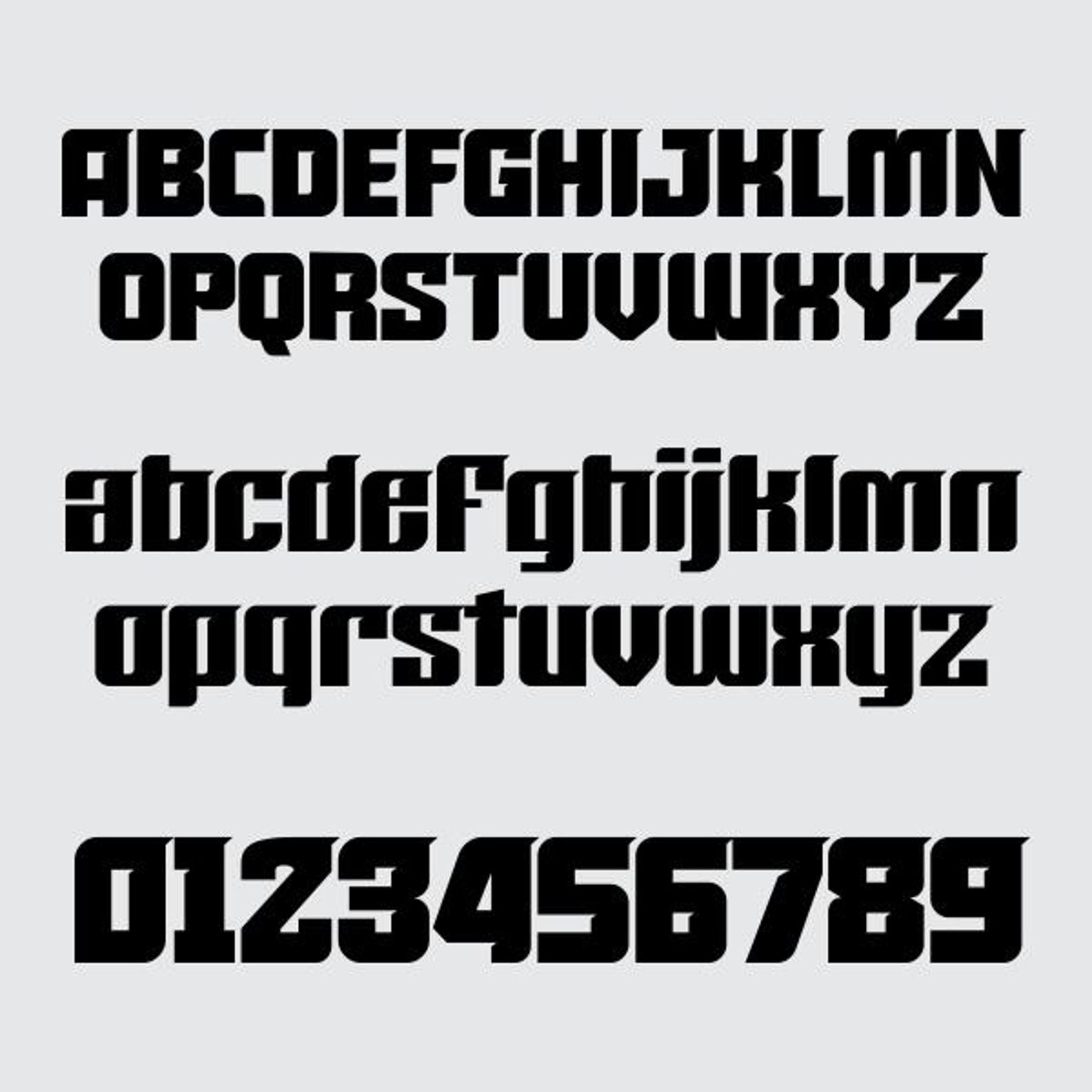 Truetype Racing Font Bold Racing Font, TTF OTF Font File (instant Download) - Etsy