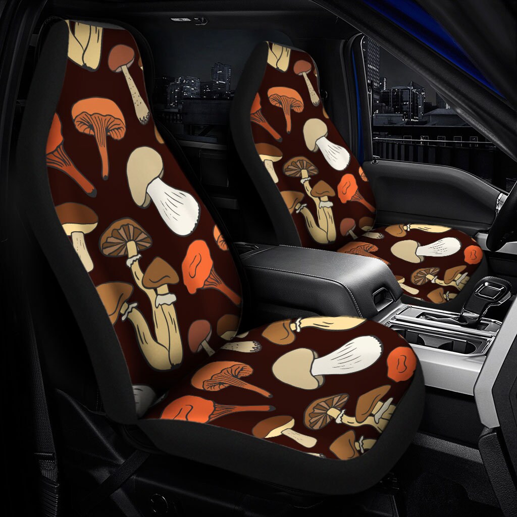 Discover Mushroom Car Seat Covers
