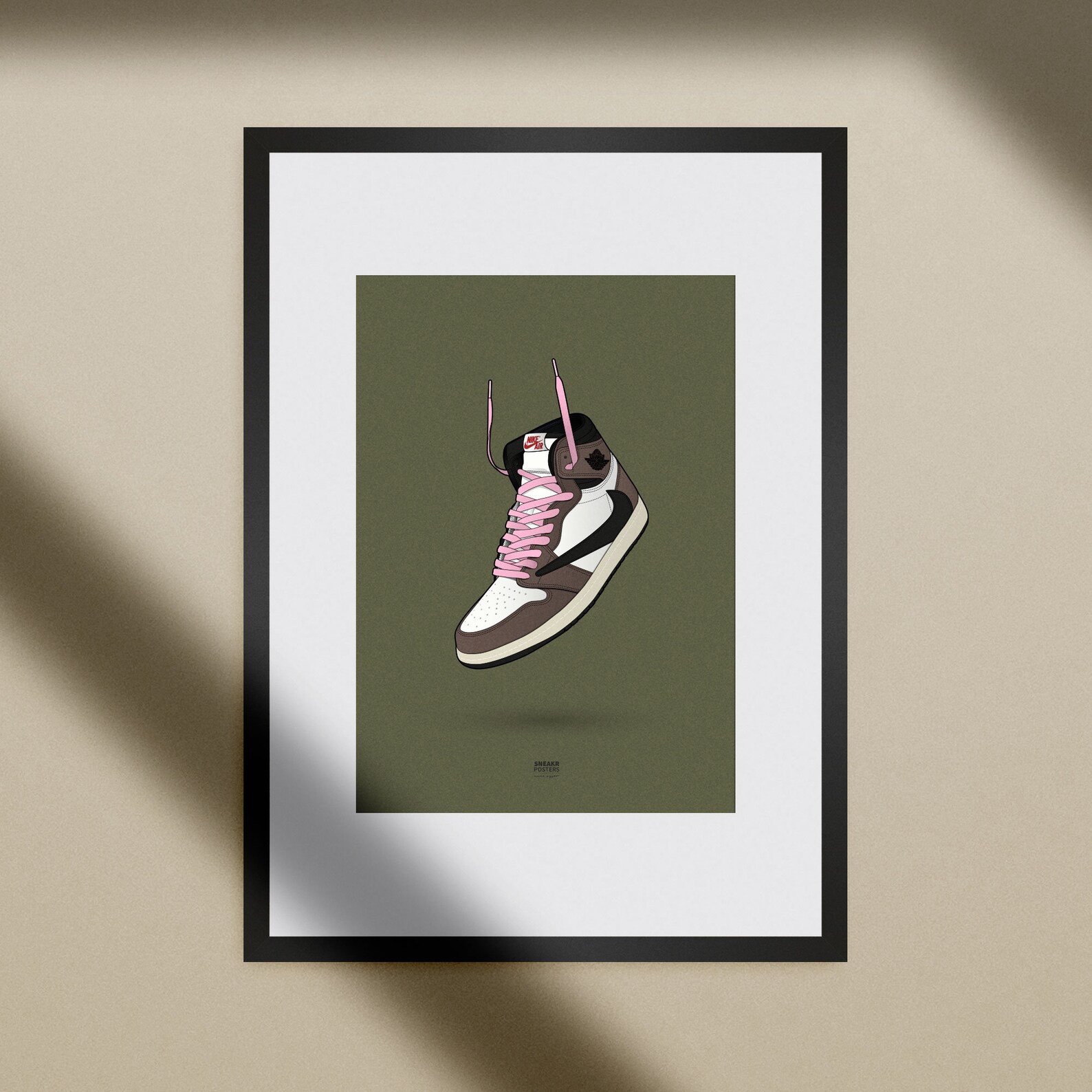 travis scott air jordan 1 pink laces price