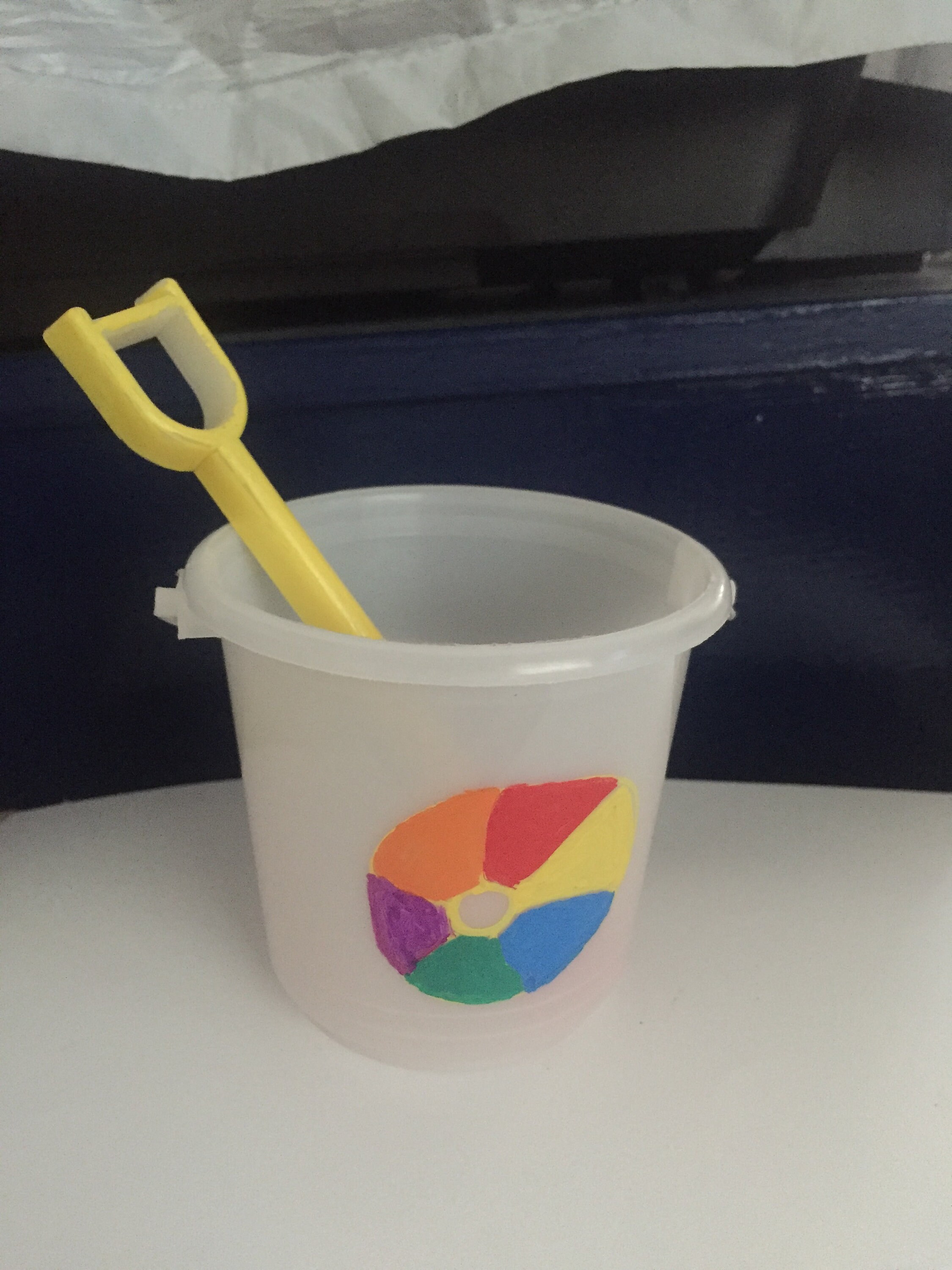 Beach Ball Mini Bucket and Spade Set Etsy UK