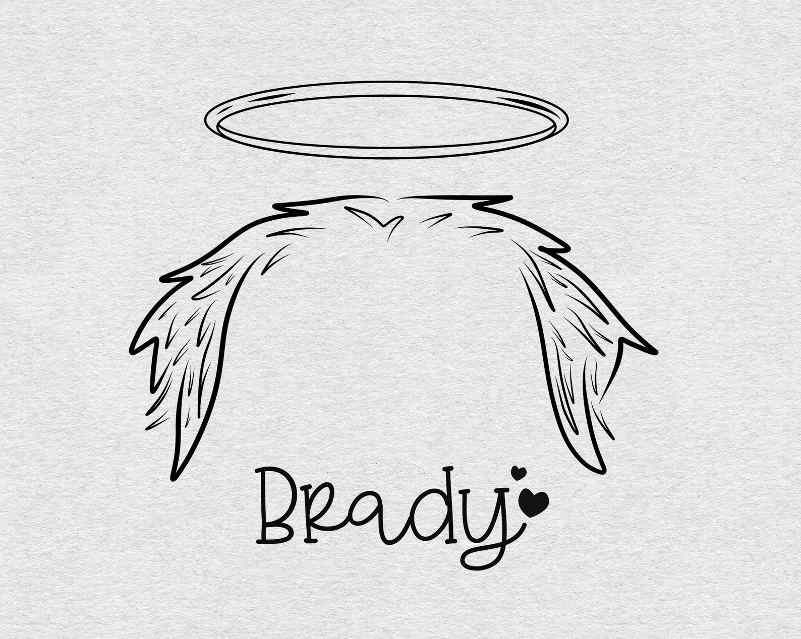 Custom Pet Ear Outline Drawing Dog Ear Drawing Pet Ear - Etsy Canada