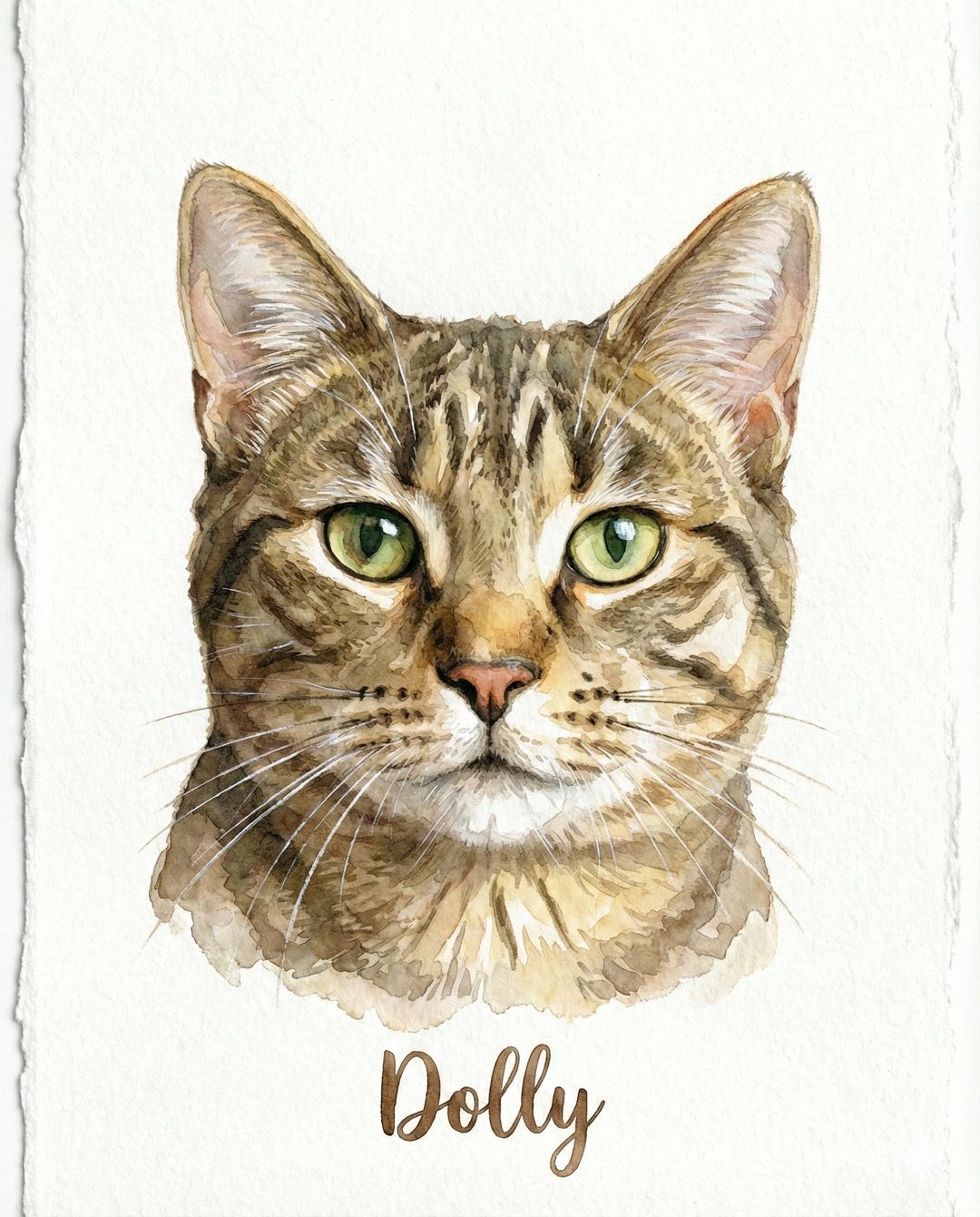 Personalized Pet Portrait From Photo, Custom Pet Sketch, Dog Cat ...