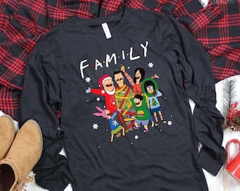 Classic Crew Neck Sweatshirt CafePress Bob/'s Burger Hero Family