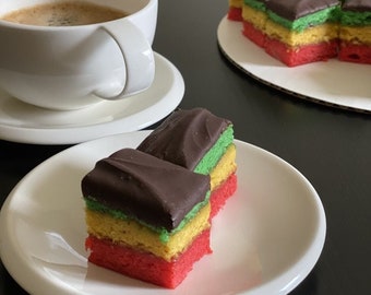 Gluten Free Rainbow Cookies