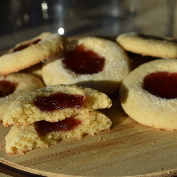 Gluten Free Thumbprint Cookies