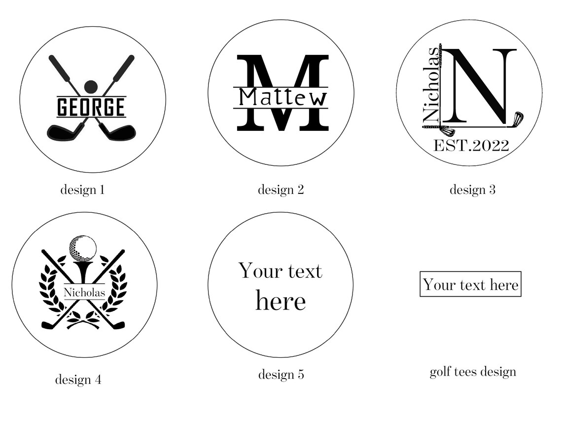 Leather Golf Bag Tag Gift for Groomsmencustom Golf Etsy