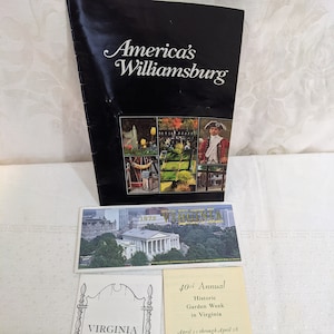 vintage Virginia Travel Ephemera