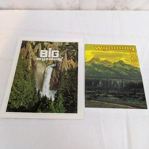 Vintage Wyoming Travel Ephemera