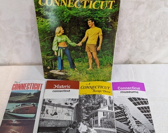 Vintage Connecticut Travel Ephemera