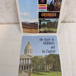 Vintage Georgia Travel Ephemera