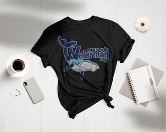 Wellerman T-Shirt with whale design and saying, shirt for men and women Sea Shanty Hit soon may the wellerman come