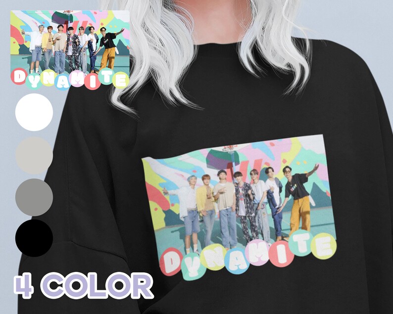 bts dynamite sweater
