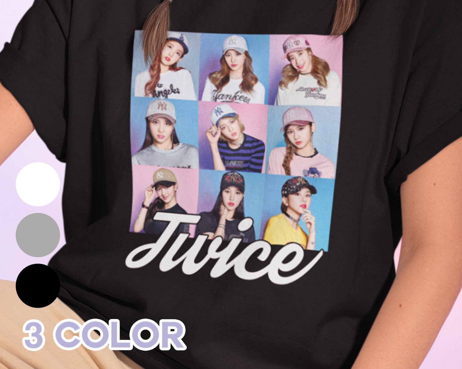 Twice T Shirt Tee / Merch Gift / KPOP Cute Comic Art Tshirt Etsy