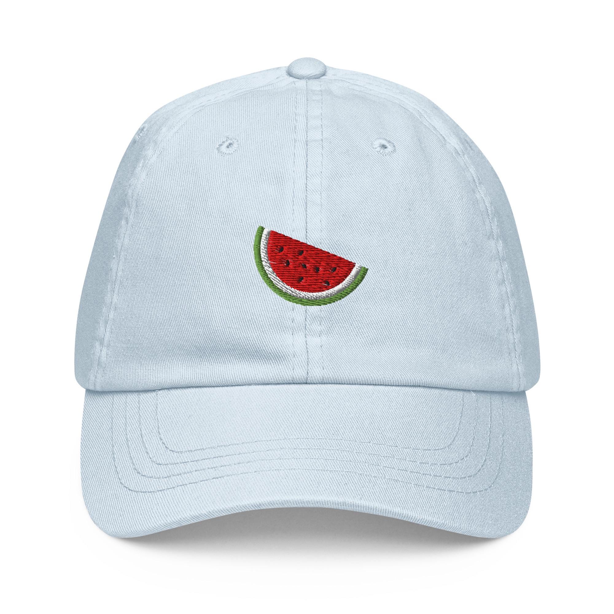 Watermelon Embroidered Baseball Hat, Baseball Hat, Embroidered Hat