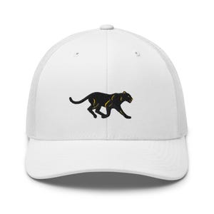 Embroidered Panther Trucker Hat | Panther Hat