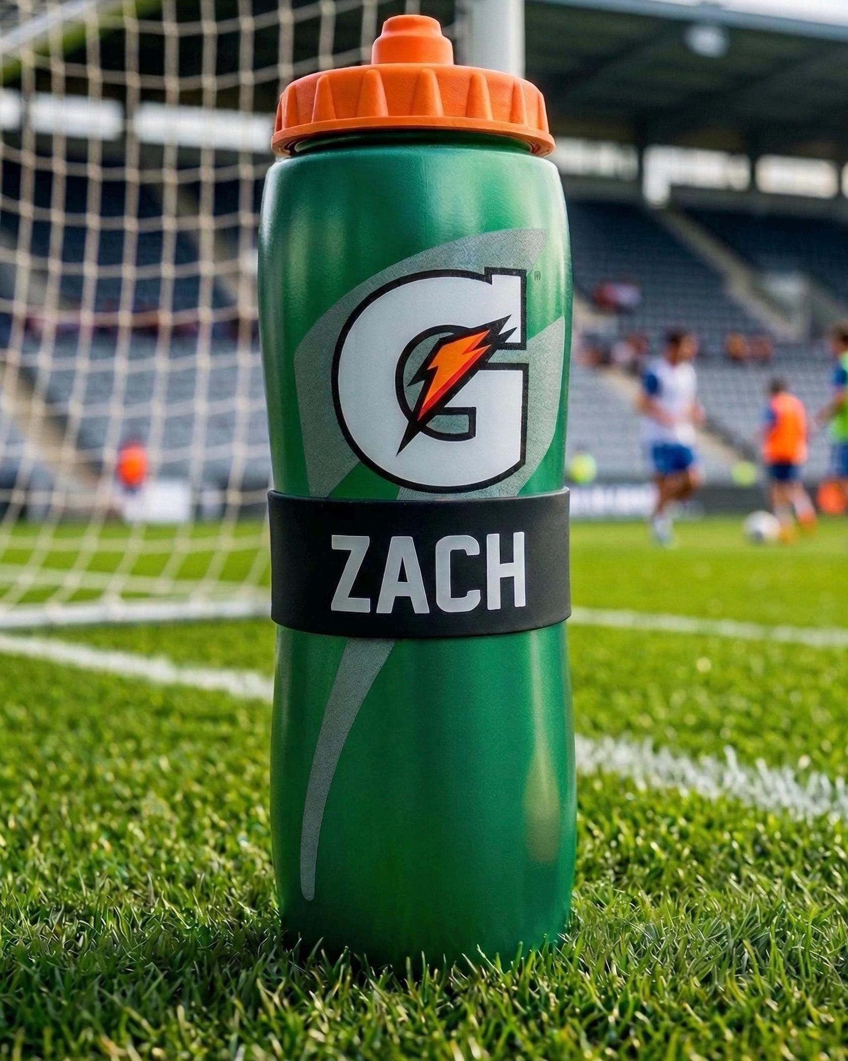 Custom Sports Water Bottle | Personalized Name Number 32oz Gatorade ...