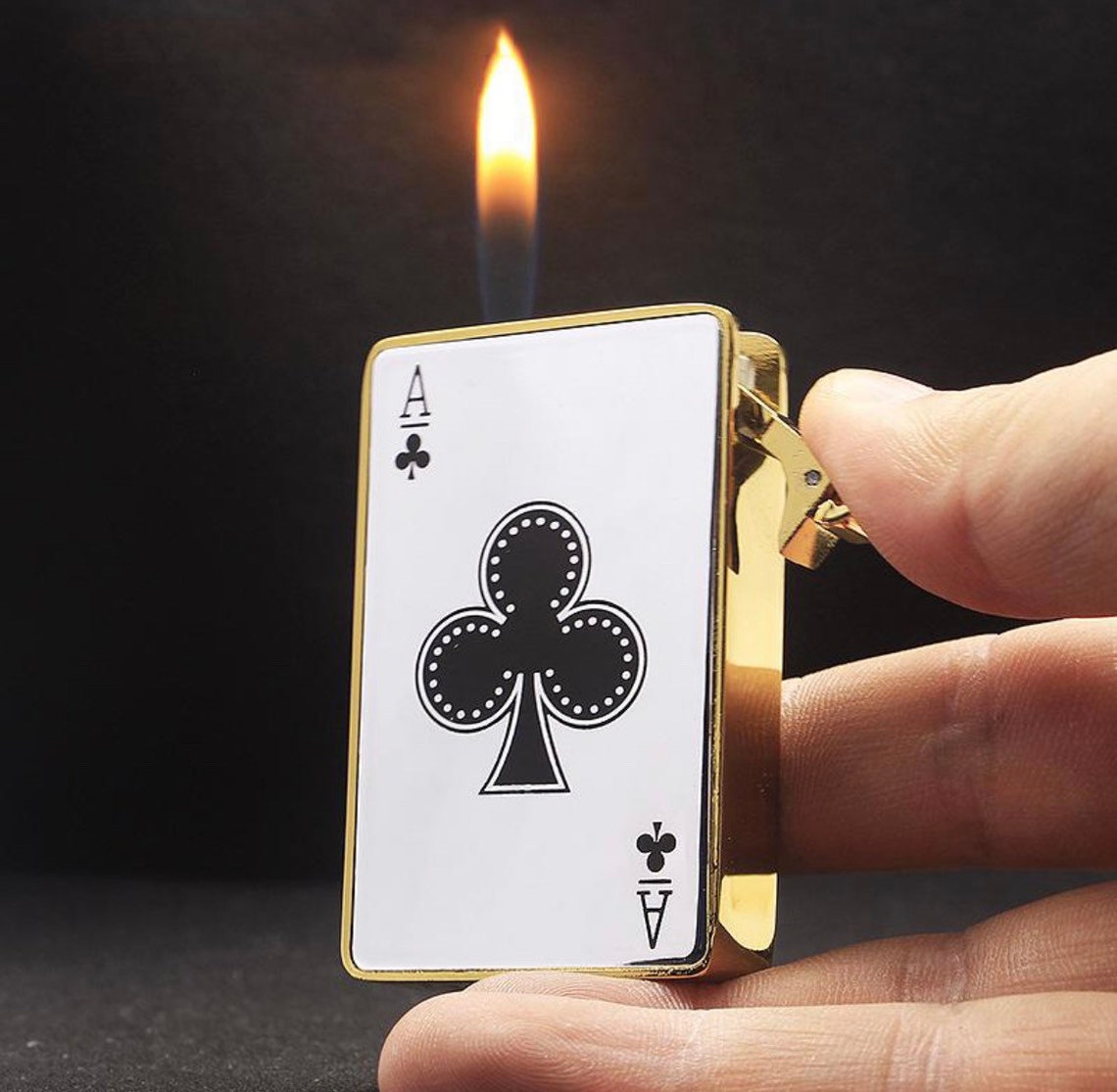 Deck of cards refillable butane lighter Etsy