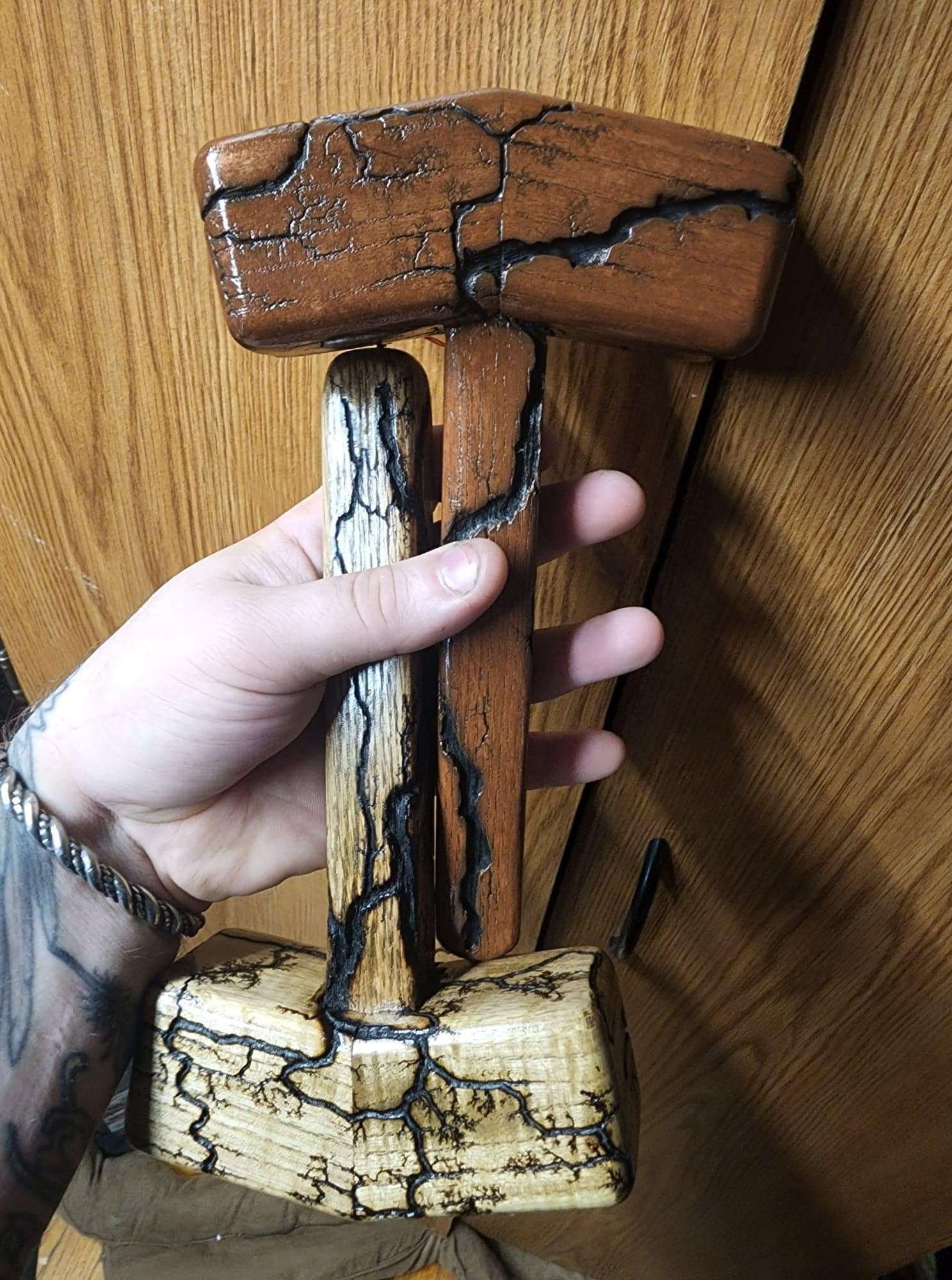 Ritual Offering Bowl Mjolnir & Runes Thor's Hammer 