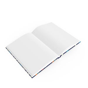 Zoomies Blue Hardback Journal: Space Rocket Design, Ruled/Graph/Blank Paper image 3