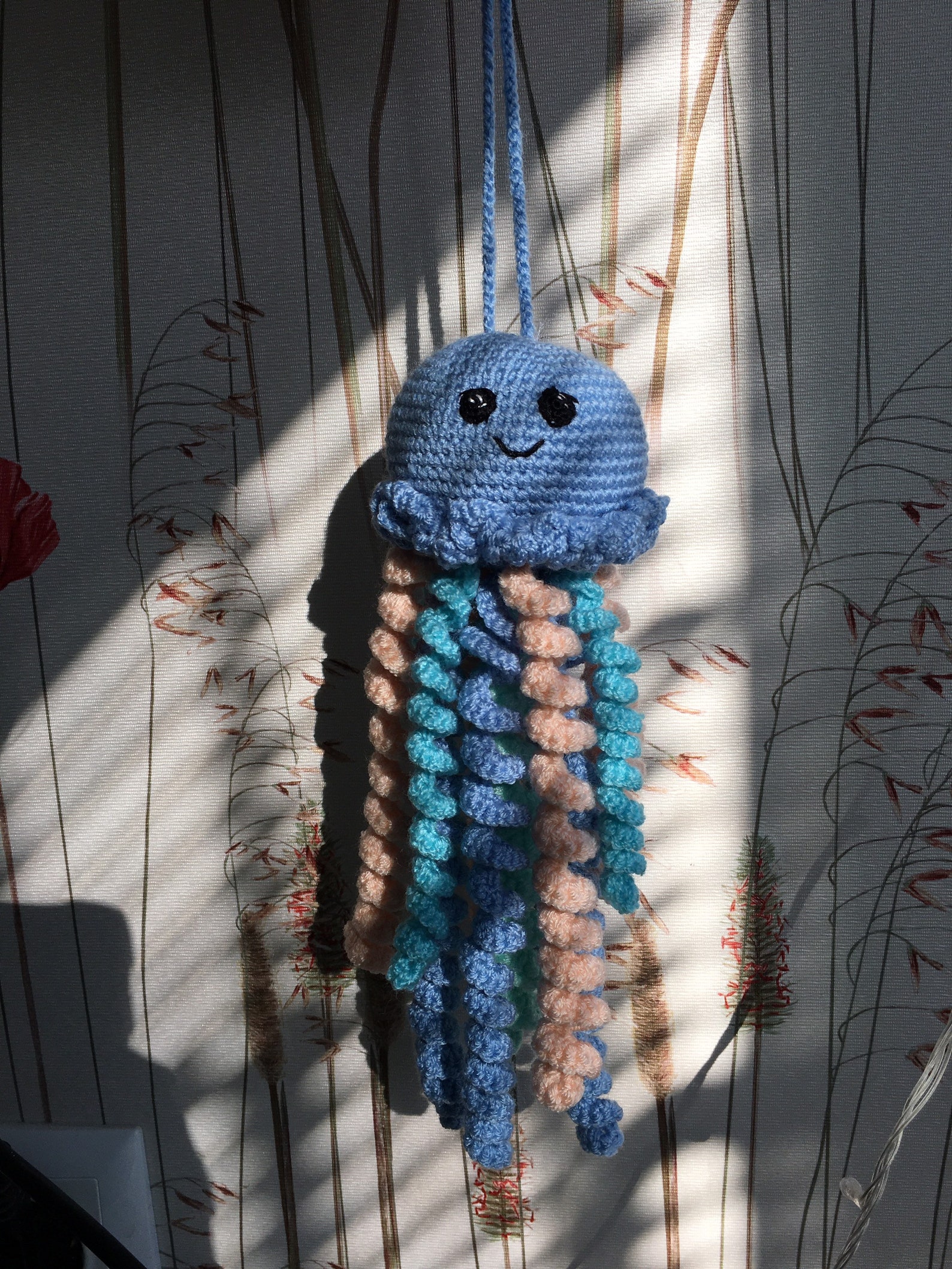 Knitted jellyfish. Jellyfish. The safest handmade soft toy. | Etsy