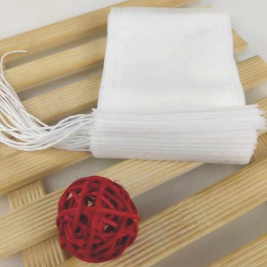 100Pcs/Lot Empty Teabags 5x7cm Scented Tea Bags with String Etsy